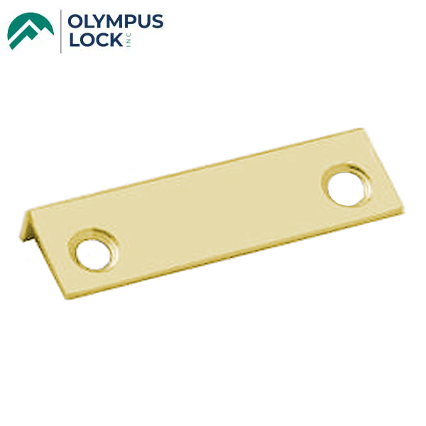 Olympus - 12-1 - Angle Strike - Corner Guard - Satin Brass - UHS Hardware