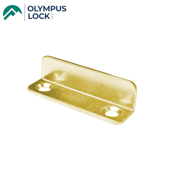 Olympus - 12-3 -1/2" Medium Angle Strike - US4 - Satin Brass - UHS Hardware