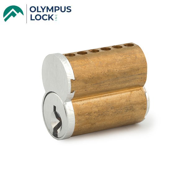 Olympus - 207 - Small Format Interchangeable Cores - Polished Chrome - A Keyway - Optional Keying - UHS Hardware