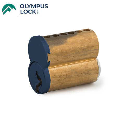 Olympus - 207 - Small Format Interchangeable Colored Cores - Optional Colors - A Keyway - Optional Keys - UHS Hardware