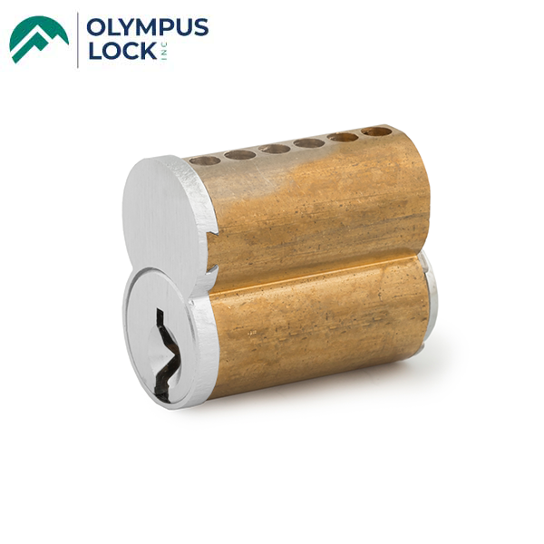 Olympus - 207 - Small Format Interchangeable Colored Cores - Optional Colors - A Keyway - Optional Keys - UHS Hardware