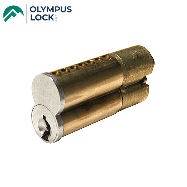 Copy of Olympus - 207S - Small Format Interchangeable Cores - Glass Core -  Satin Chrome - Optional Keyway - Optional Keying - UHS Hardware