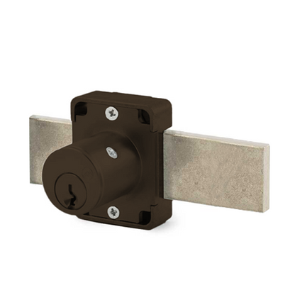 Olympus - 500DR - Cabinet Door Deadbolt Lock - CCL R1 - 15/16" Cylinder - Long Bolt - Oil Rubbed Bronze - Optional Keying - Grade 1 - UHS Hardware