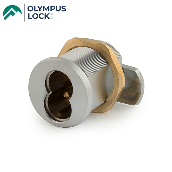 Olympus - Solid Brass Cam Lock - Less Core - Best Original Cams - Satin Chrome - UHS Hardware