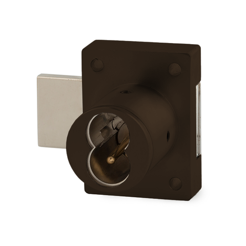 Olympus - 721DR - IC Core Deadbolt Cabinet Door Lock - BEST SFIC - 1-1/4" Cylinder Length - Oil Rubbed Bronze - Grade 1 - UHS Hardware