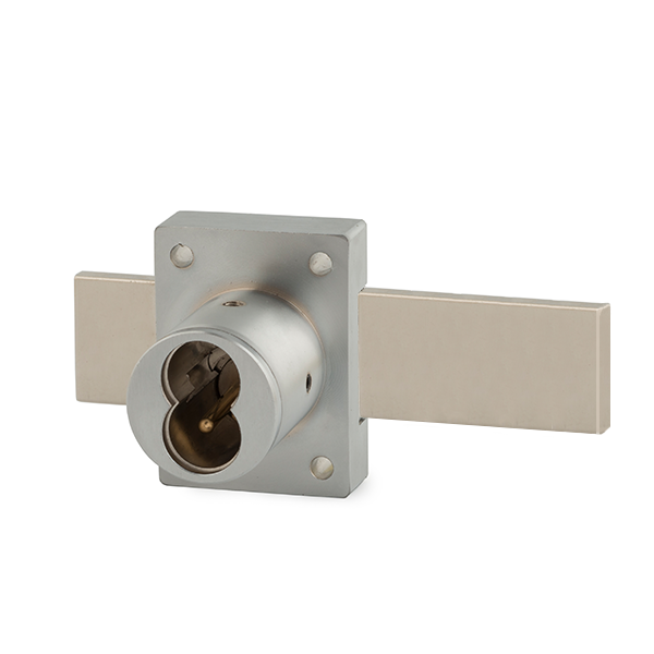 Olympus - 721DR - IC Core Deadbolt Cabinet Door Lock - BEST SFIC - 1-1/4" Cylinder Length - Long Bolt - Satin Chrome - Grade 1 - UHS Hardware