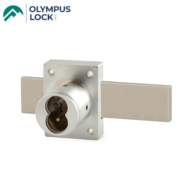 Olympus - 721DR - IC Core Deadbolt Cabinet Door Lock - BEST SFIC - 1-1/4" Cylinder Length - Long Bolt - Polished Chrome - Grade 1 - UHS Hardware