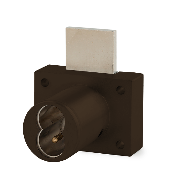 Olympus - 721DW - IC Core Deadbolt Cabinet Drawer Lock - BEST SFIC - 1-1/4" Cylinder Length - Oil Rubbed Bronze - Optional Key Retaining - Optional High Security - Grade 1 - UHS Hardware