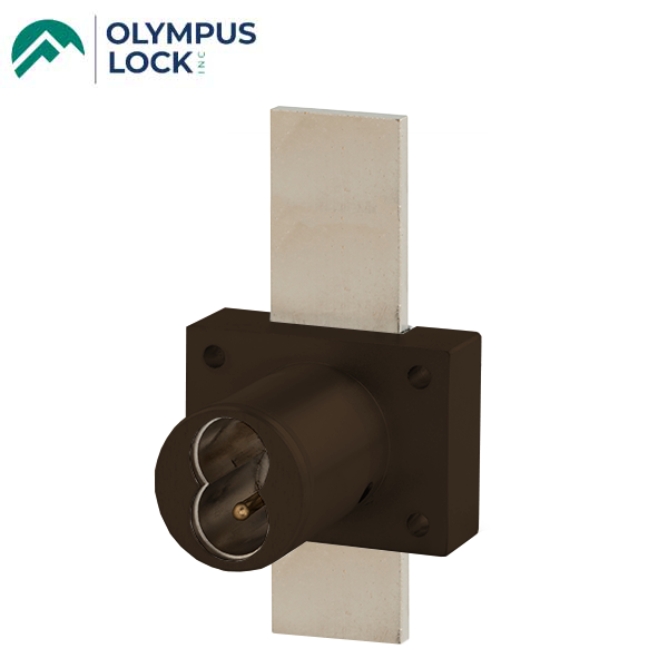 Olympus - 721DW - IC Core Deadbolt Cabinet Drawer Lock - BEST SFIC - 1-1/4" Cylinder Length - Long Bolt - Oil Rubbed Bronze - Optional Key Retaining - Optional High Security - Grade 1 - UHS Hardware