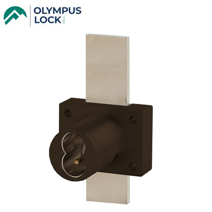 Olympus - 721DW - IC Core Deadbolt Cabinet Drawer Lock - BEST SFIC - 1-1/4" Cylinder Length - Long Bolt - Oil Rubbed Bronze - Optional Key Retaining - Optional High Security - Grade 1 - UHS Hardware