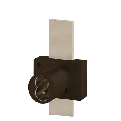 Olympus - 721DW - IC Core Deadbolt Cabinet Drawer Lock - BEST SFIC - 1-1/4" Cylinder Length - Long Bolt - Oil Rubbed Bronze - Optional Key Retaining - Optional High Security - Grade 1 - UHS Hardware