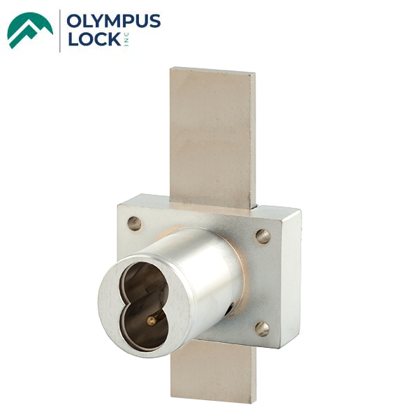 Olympus - 721DW - IC Core Deadbolt Cabinet Drawer Lock - BEST SFIC - 1-1/4" Cylinder Length - Long Bolt - Polished Chrome - Optional Key Retaining - Optional High Security - Grade 1 - UHS Hardware