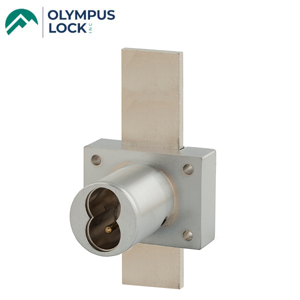 Olympus - 721DW - IC Core Deadbolt Cabinet Drawer Lock - BEST SFIC - Optional Cylinder Length - Long Bolt - Satin Chrome - Optional Key Retaining - Optional High Security - Grade 1 - UHS Hardware
