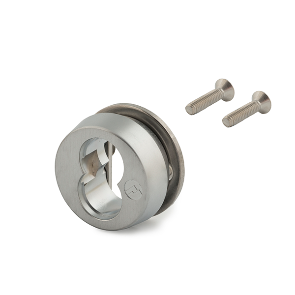 Olympus - 723S - SFIC Sliding Door Cylinder Housing - Satin Chrome - UHS Hardware