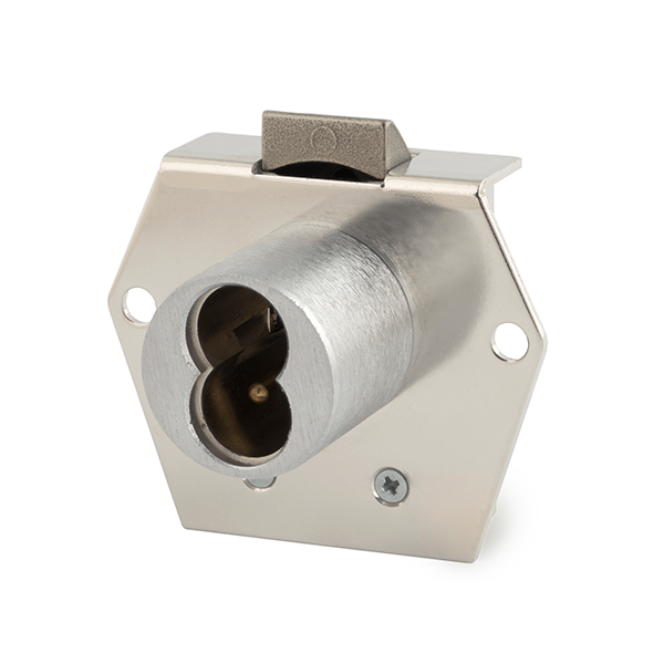 Olympus - 725RL - SFIC Rim Latch Door & Drawer Cabinet Lock - BEST SFIC - 1-1/16"" to Cylinder Length - Polished Chrome - Optional Handing - Grade 1 - UHS Hardware