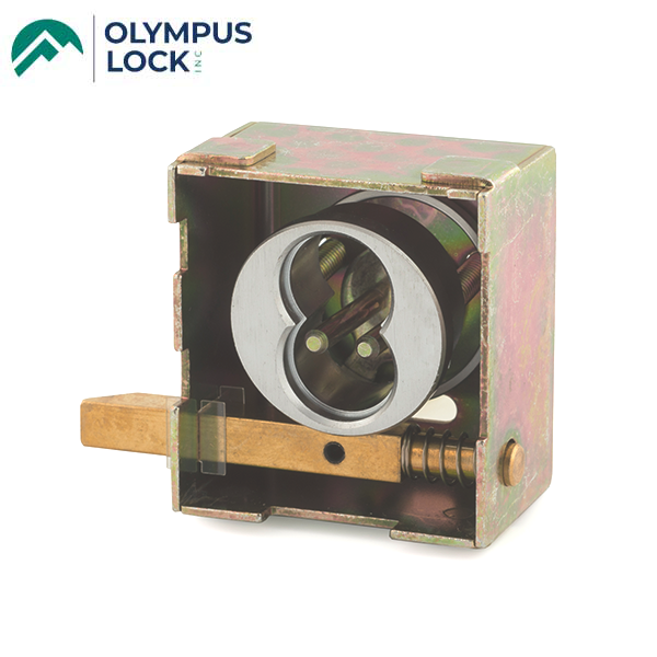 Olympus - 728MBL - Mailbox Lock - Best SFIC 8L - Satin Chrome - Grade 1 - UHS Hardware