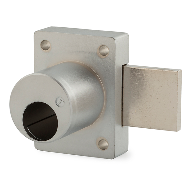 Olympus - 754LC - Deadbolt Door & Drawer Cabinet Locks for Sargent Original Cylinders - Less Cylinder - 1-3/8" Cylinder Length - Satin Chrome - Grade 1 - UHS Hardware
