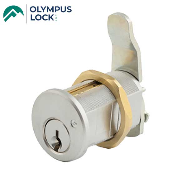 Olympus - 820SC - Cam Lock - Schlage C - 26D - Satin Chrome - KA 101 - Grade 1 - UHS Hardware