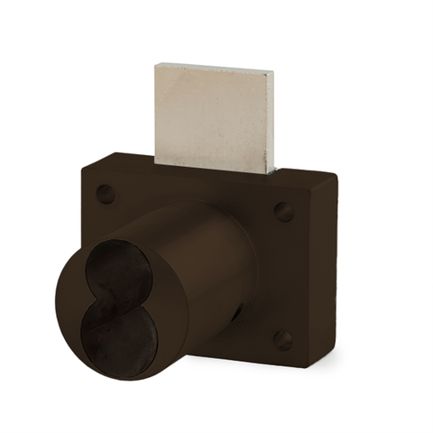 Olympus - 888 - IC Cabinet Drawer Deadbolt Lock - Less Cylinder - Standard/Classic or Primus/Everest - Oil Rubbed Bronze - Optional Key Retaining - Grade 1 - UHS Hardware