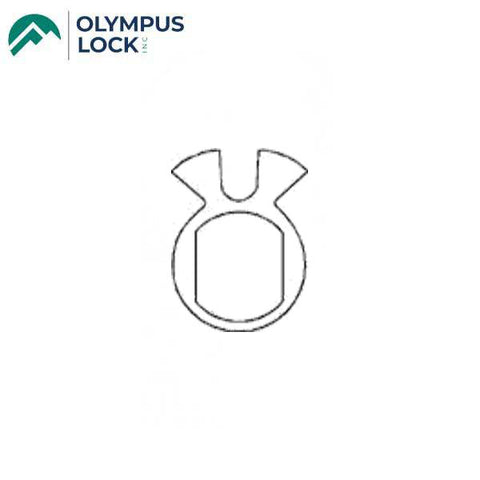 Olympus - DCNP-200-KR - Cam Shifter - Drawer - 26D - Satin Chrome - UHS Hardware