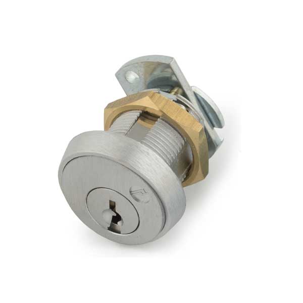 Olympus - FC10 - File Cabinet Lock for HON F24 / F28 Style - N Series National - 26D - Satin Chrome - KA 101 - UHS Hardware