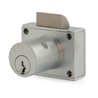 Olympus - L20 - Heavy Duty Drawer Latch Lock - Optional Cylinder Length - Satin Chrome - Optional Keying - UHS Hardware