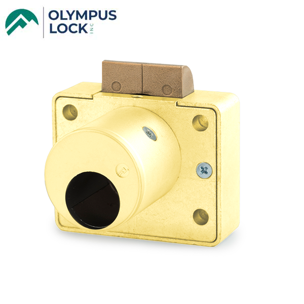 Olympus - L78LC - S Series Latch Lock - Less Cylinder - Optional Cylinder Length - Polished Brass - Optional Handing - UHS Hardware