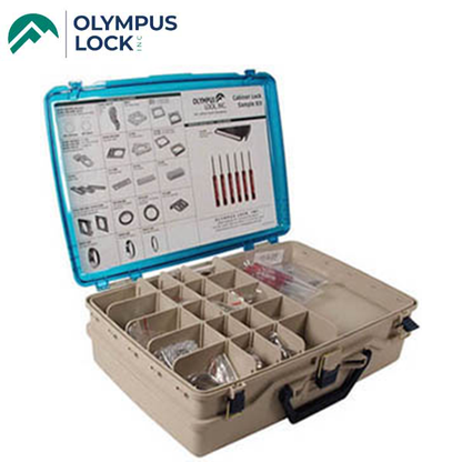 Olympus - SK006 - Schlage C Keyway Cabinet Locks - Two Level Carrying Case With Parts & Accessories Sample & Service Kit - UHS Hardware