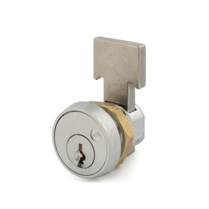 Olympus - T37 - T-Bolt Metal Bank Drawer Lock - N Series National - 26D - Satin Chrome - KA 51001 - UHS Hardware