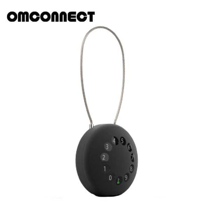 OMCONNECT -  SOLO S - Smart Key Lock Box - S Shaped Braided Steel Shackle - Bluetooth - UHS Hardware
