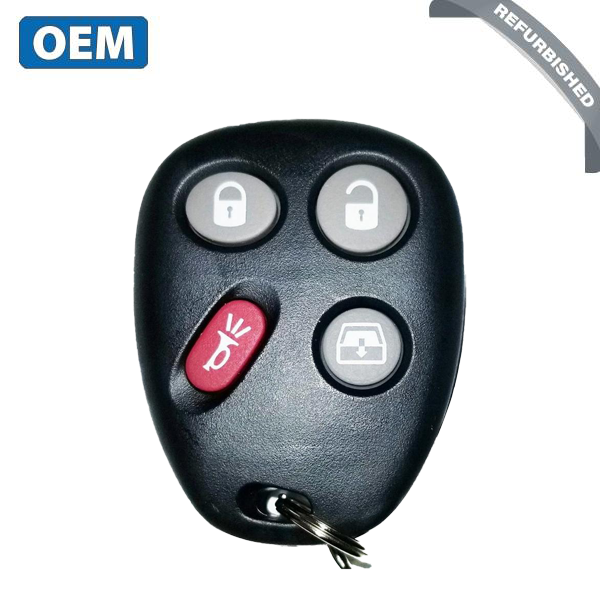 2004-2006 GMC Envoy / 4-Button Keyless Entry Remote w/ Rear Glass / PN: 15772900 / MYT3X6898B (OEM REFURB) - UHS Hardware