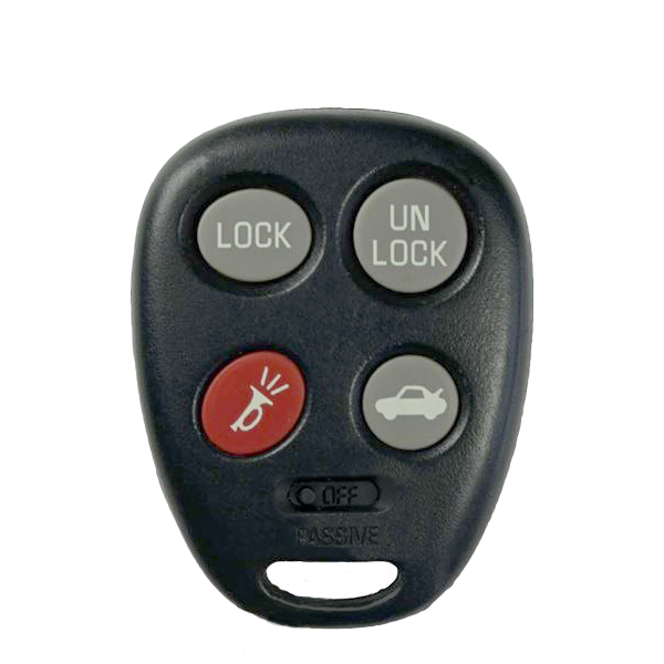 1997-2000 Chevrolet Corvette / 4-Button Keyless Entry Remote / Passive Switch / PN: 10253839 / FCC: ABO0216T (OEM REFURB) - UHS Hardware