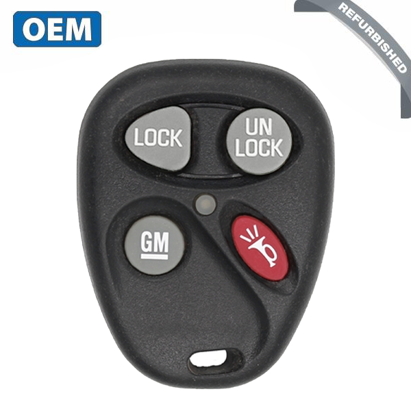 2002 Chevrolet Blazer / 4-Button Keyless Entry Remote / Dealer Installed / PN: 12490830 / EZSOEMTX (OEM REFURB) - UHS Hardware