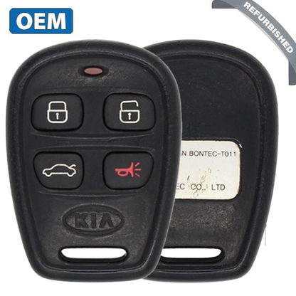 2001-2006 Kia Optima / 4-Button Keyless Entry Remote / PN: 95430-3C100 / PLNBONTEC-T011 (OEM Refurb) - UHS Hardware