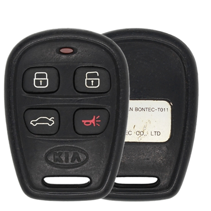 2001-2006 Kia Optima / 4-Button Keyless Entry Remote / PN: 95430-3C100 / PLNBONTEC-T011 (OEM Refurb) - UHS Hardware