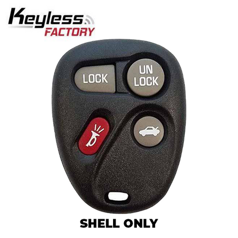 2000-2007 GM Keyless Entry Remote SHELL for L2C0005T - Black (ORS-GM-02) - UHS Hardware