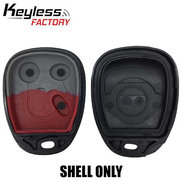 2002-2003 Saturn Vue / 3-Button Keyless Entry Remote SHELL /  PN: 22693421 / LHJ009 (AFTERMARKET) - UHS Hardware