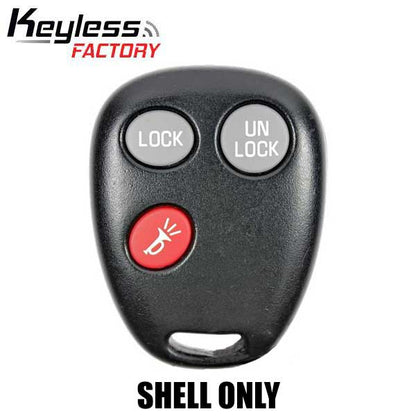 2002-2003 Saturn Vue / 3-Button Keyless Entry Remote SHELL /  PN: 22693421 / LHJ009 (AFTERMARKET) - UHS Hardware