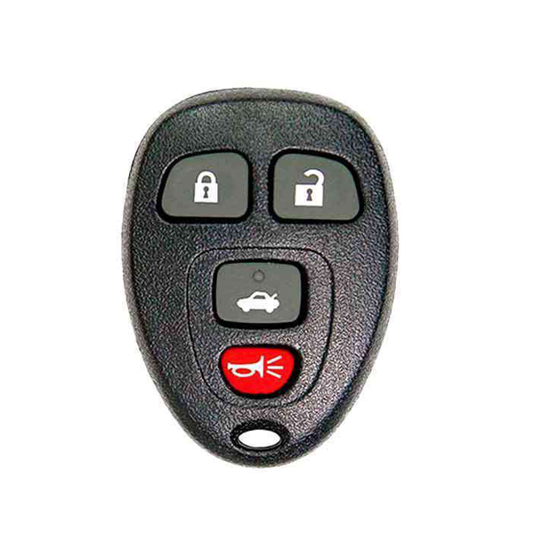 2004-2013 GM Keyless Entry Remote SHELL for KOBGT04A - Black (ORS-GM-09) - UHS Hardware