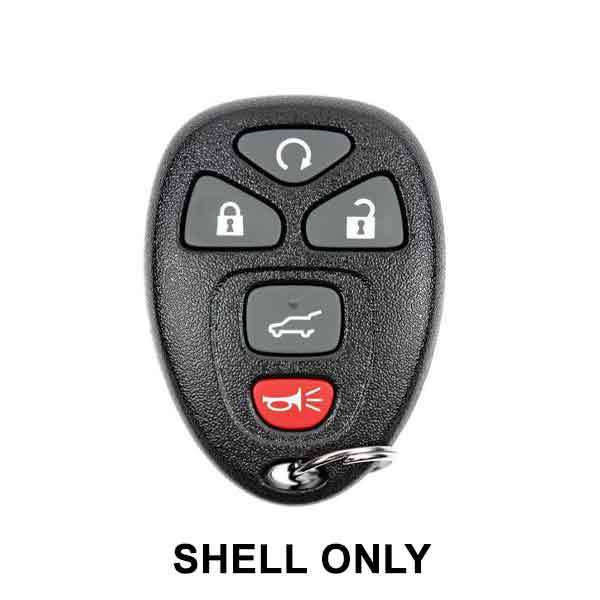 2007-2017  GM / 5-Button Keyless Entry Remote SHELL for OUC60270 / OUC60221 (ORS-GM-1223) - UHS Hardware