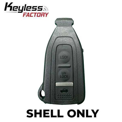 2004-2006 Lexus LS430 / 3-Button Smart Key SHELL / PN: 89994-50241 / HYQ12BZE (AFTERMARKET) - UHS Hardware