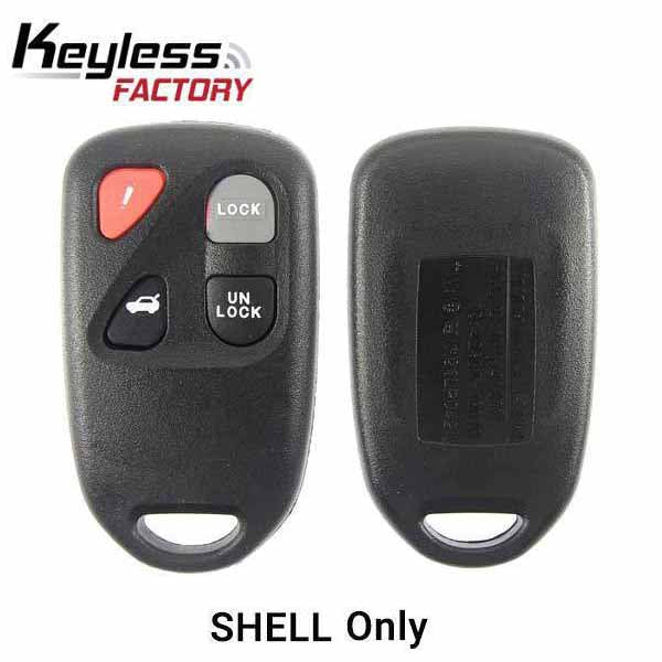 Mazda 4-Button Keyless Entry Remote SHELL for KPU41048 , KPU41777 KPU41805 - UHS Hardware