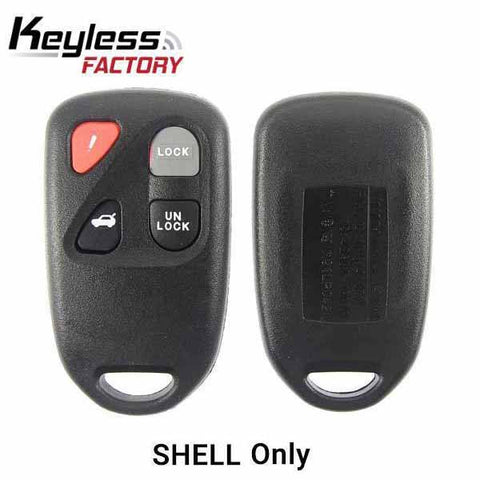 Mazda 4-Button Keyless Entry Remote SHELL for KPU41048 , KPU41777 KPU41805 - UHS Hardware