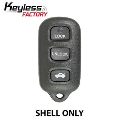 1995-2003 Toyota / 4-Button Keyless Entry Remote SHELL / GQ43VT14T (AFTERMARKET) - UHS Hardware