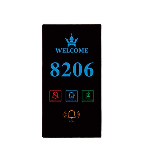 Orbita - DS-258HR - Smart Hotel Door Sign - 220V - Silver - 100K Touch Tested - UHS Hardware