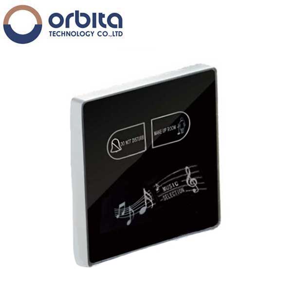 Orbita - DSB-21S - Smart Hotel Touch Switch - 220V - Silver - 100K Touch Tested - UHS Hardware