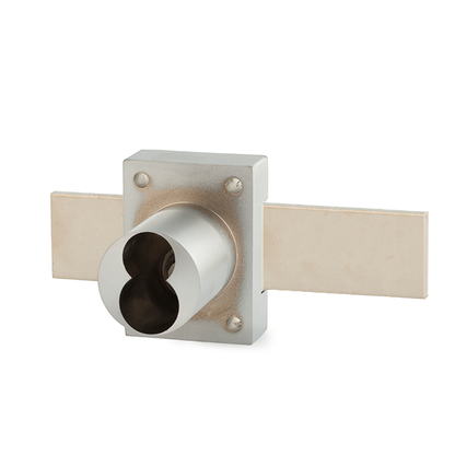 Olympus - 777 - IC Cabinet Door Deadbolt Lock - Less Cylinder - Standard/Classic or Primus/Everest - Long Bolt - Satin Chrome - Optional Key Retaining - Grade 1 - UHS Hardware