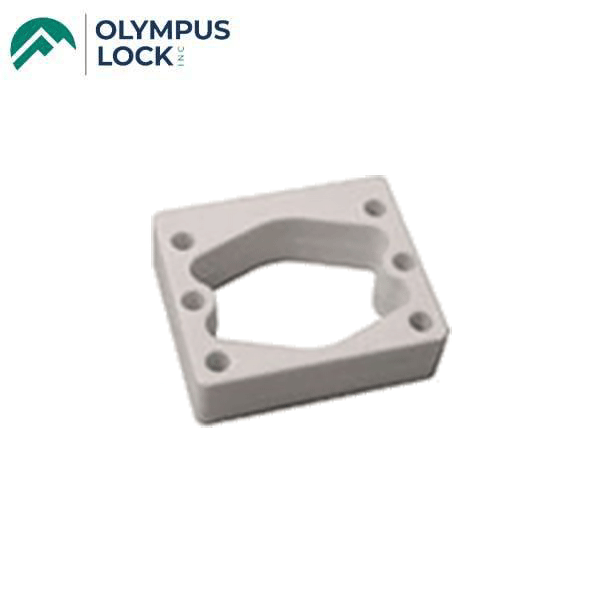 Olympus - WP23 ( 1/2" ) Spacer For 7/8” Barrel Diameter Locks - White Plastic - UHS Hardware