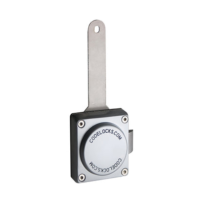 Code Locks - P1200 - KitLock Slam Latch for KL1200 and KL1500 Series - Silver - UHS Hardware