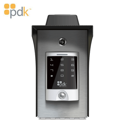 PDK - Pedestal IO - Outdoor Pedestal Mount Enclosure  - with Pre-Installed Single Gang Reader (Ethernet) - UHS Hardware